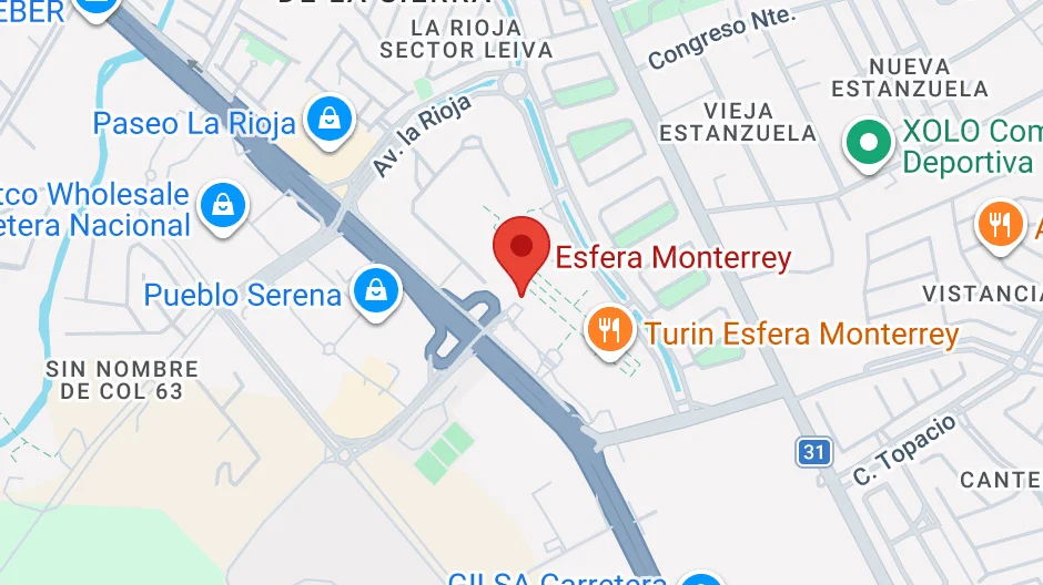 Mapa Sucursal Esfera