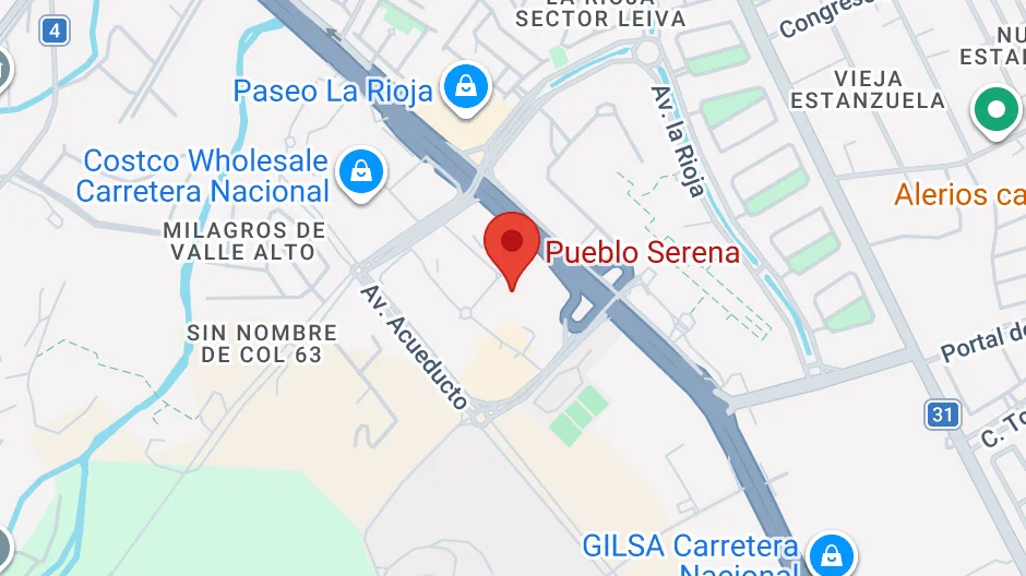 Mapa Sucursal Pueblo Serena
