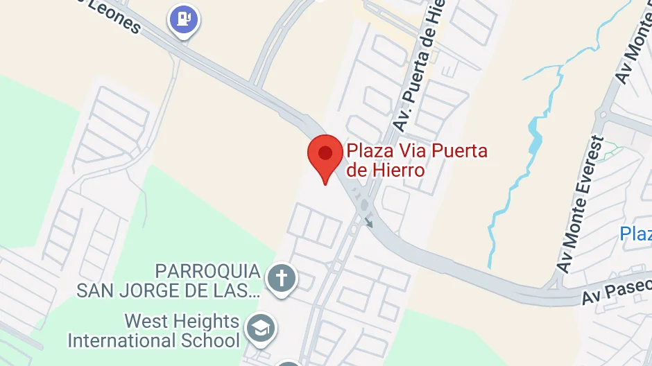 Mapa Sucursal Puerta de Hierro