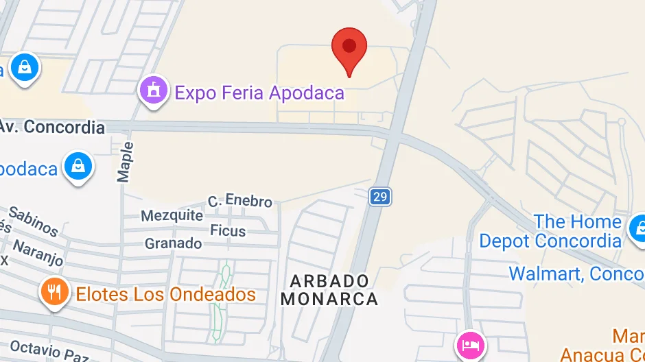 Mapa Sucursal Concordia