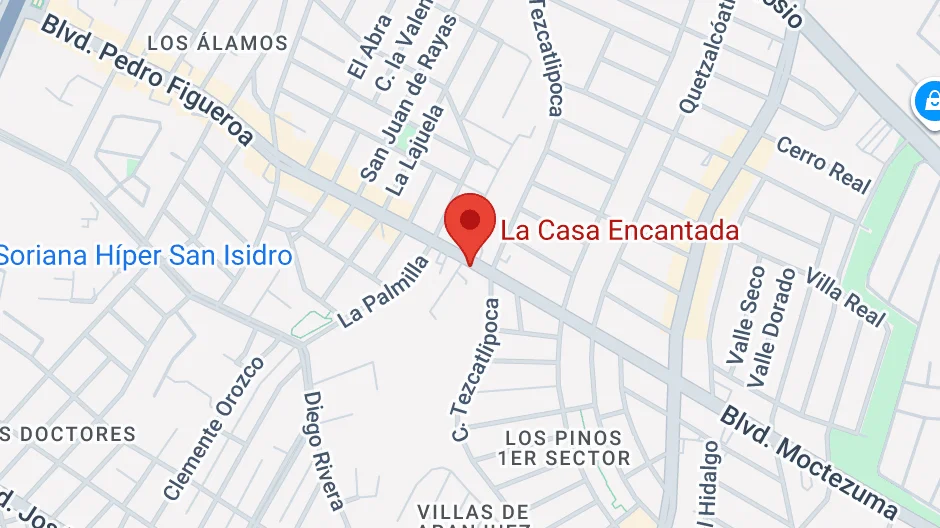 Mapa Sucursal Torreón