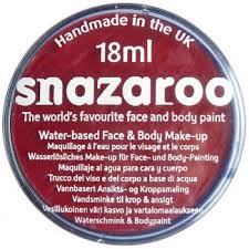 [1118866-N] SZ FACE PAINT 18ML CLASSIC BURGANDY