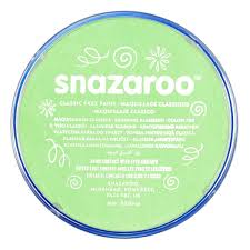 [1118400-N] SZ FACE PAINT LIGHT GREEN 18 ML