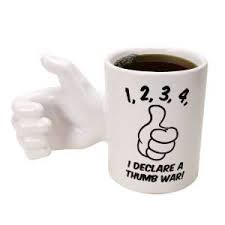 [BM1635] THUMB WAR MUG