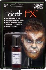 [50403-N] TOOTH FX BLOOD RED .25 fl Oz