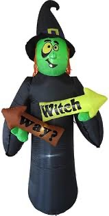 [ZLJ-04] VAN INFLATABLE WITCH