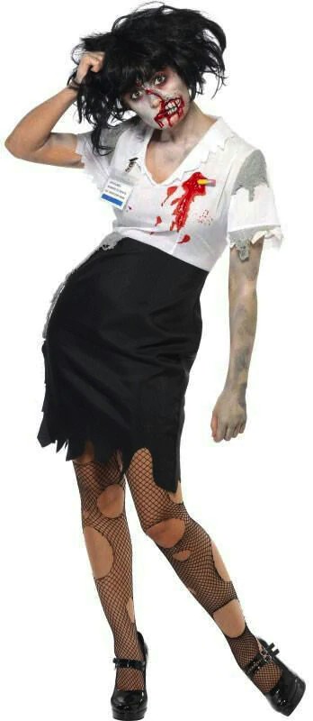WORKED TO DEATH ZOMBIE WOMAN ADLT