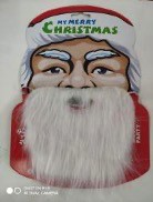 [1657-57-YW] YW BIGOTES SANTA CLAUS