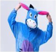 [FX82081] YW DISFRAZ/PIJAMA BURRO INF 130CM