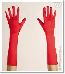[FX00128] YW GUANTES LARGO L-50 ROJO