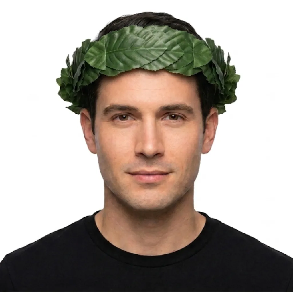 YW LAUREL WREATH (GOLD AND GREEN )