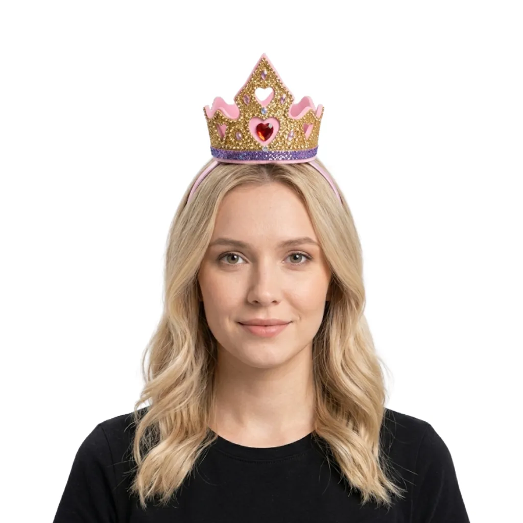 [1236-17-YW] YW QUEEN OF HEARTS DIADEMS