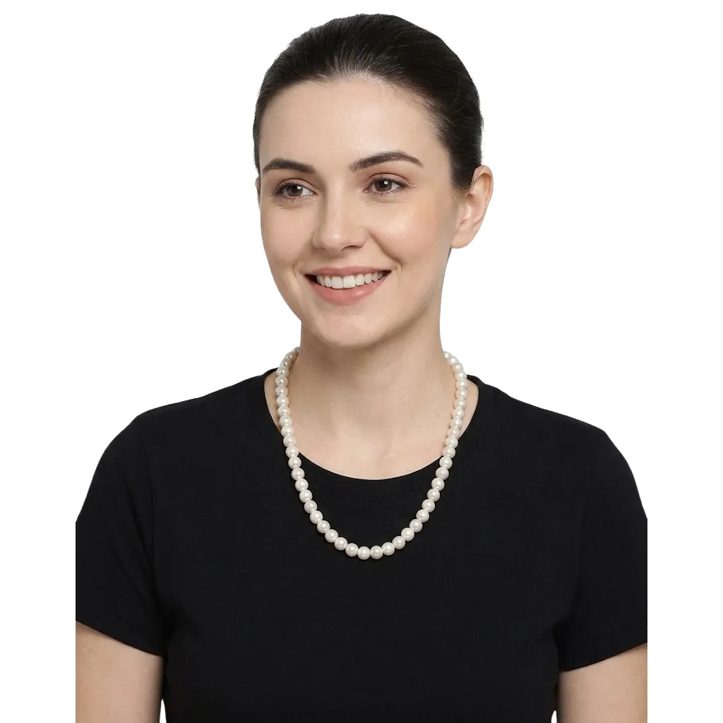 [FX157313] YW WHITE PEARL NECKLACES