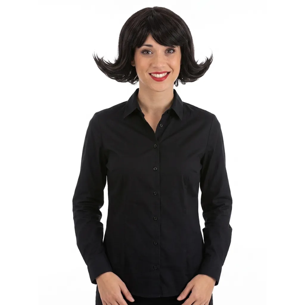 [FX83789] YWQ BETTY CAVEWOMAN BLACK WIG