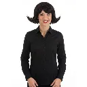 YWQ BETTY CAVEWOMAN BLACK WIG