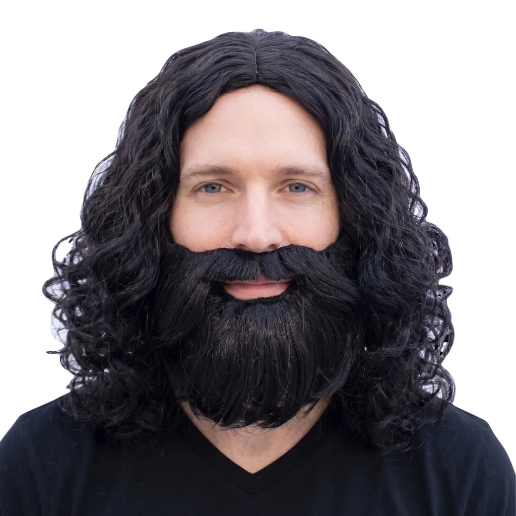 [FX76333] YWQ BIBLICAL WIG BLACK