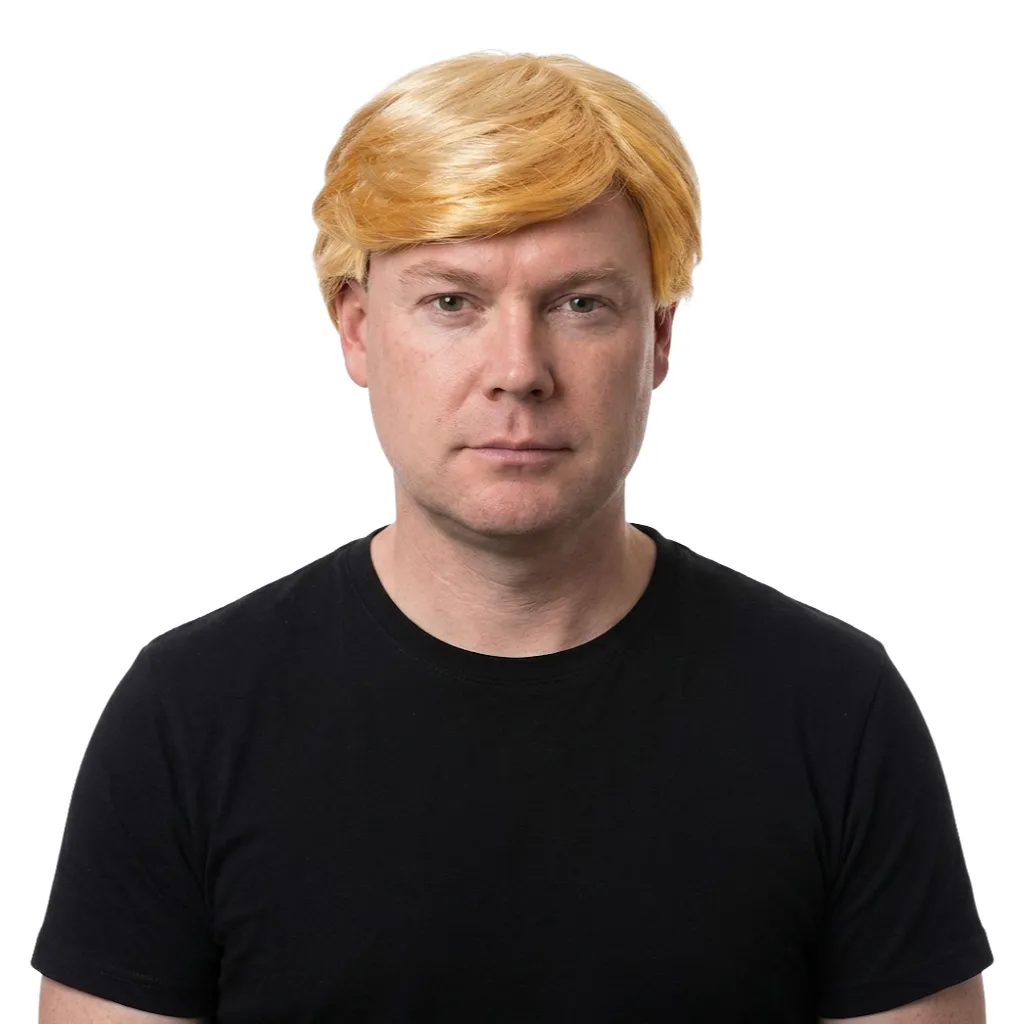 [FX79385] YWQ POLITICIAN BLONDE WIG