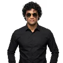 YWQ START WET LOOK BLACK WIG