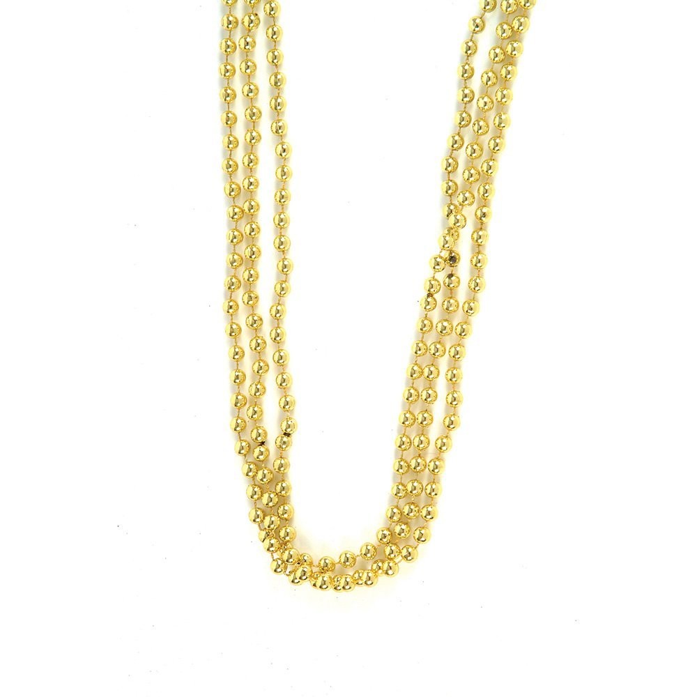[MG-GOL33] 33"7mm GOLD BEADS C/3
