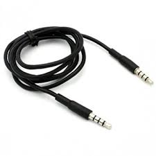 BACK SEAT AUX CABLE 7"