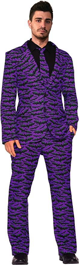 BAT SUIT & TIE ADLT