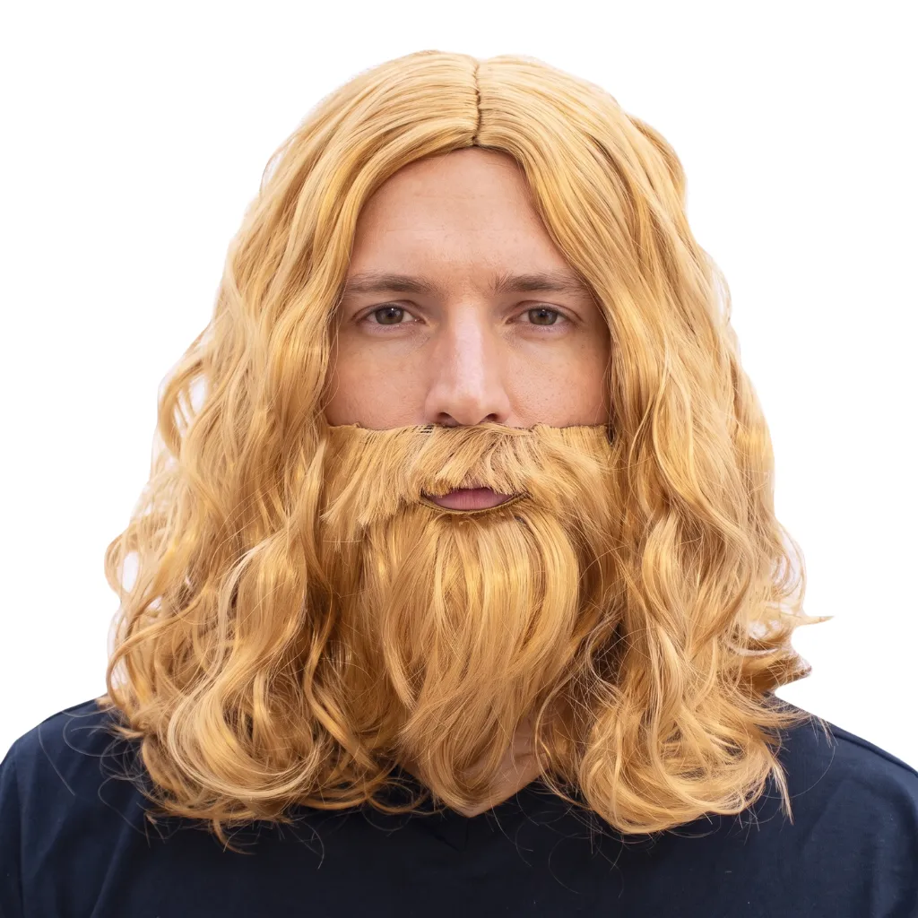 [FX77061] BIBLICAL WIG BLONDE (YELLOW)