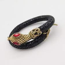 [427304] BLACK SNAKE BRACELET