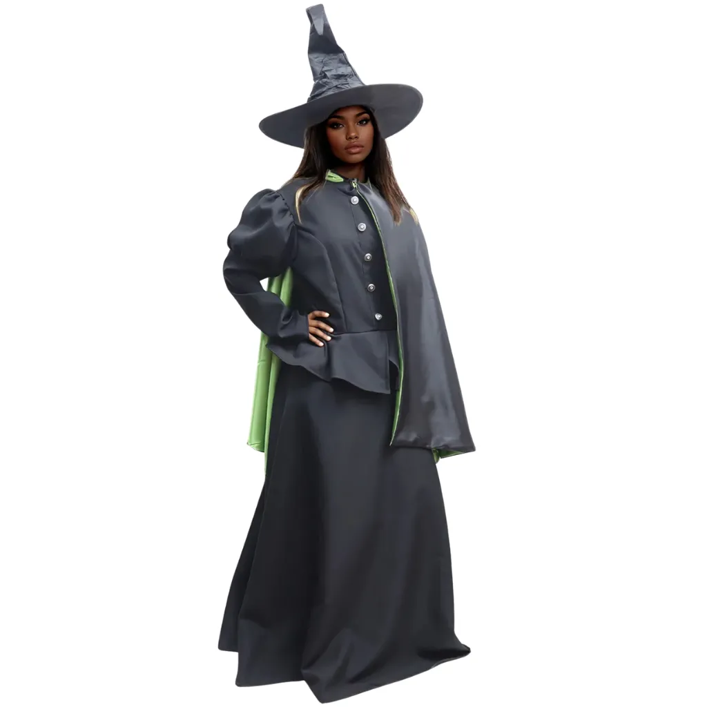 [FX85399] BRUJA VERDE DLX ADLT T-STD
