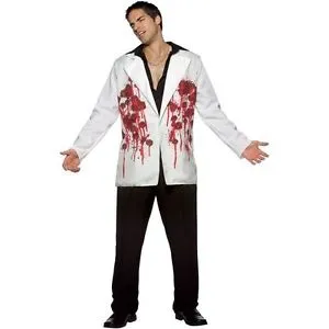 BULLETS WHITE BLAZER