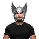 CASCO MITOLOGICO PLATA CH THOR TERMO KR