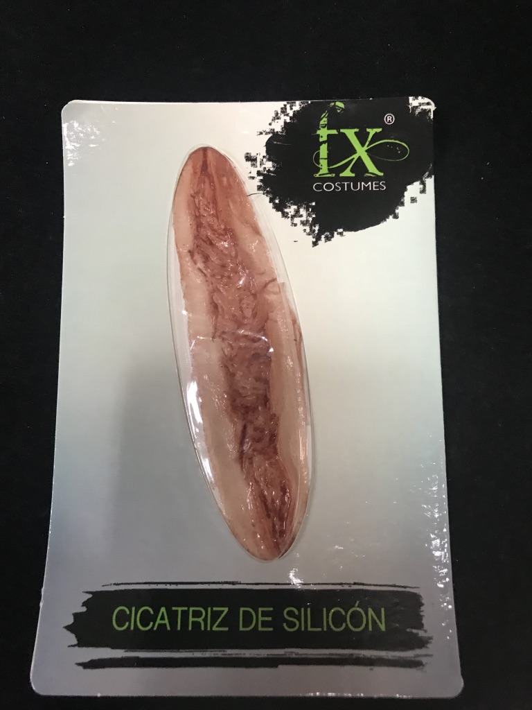 [FX79091] CICATRIZ DE SILICON CORTADA ANCHA