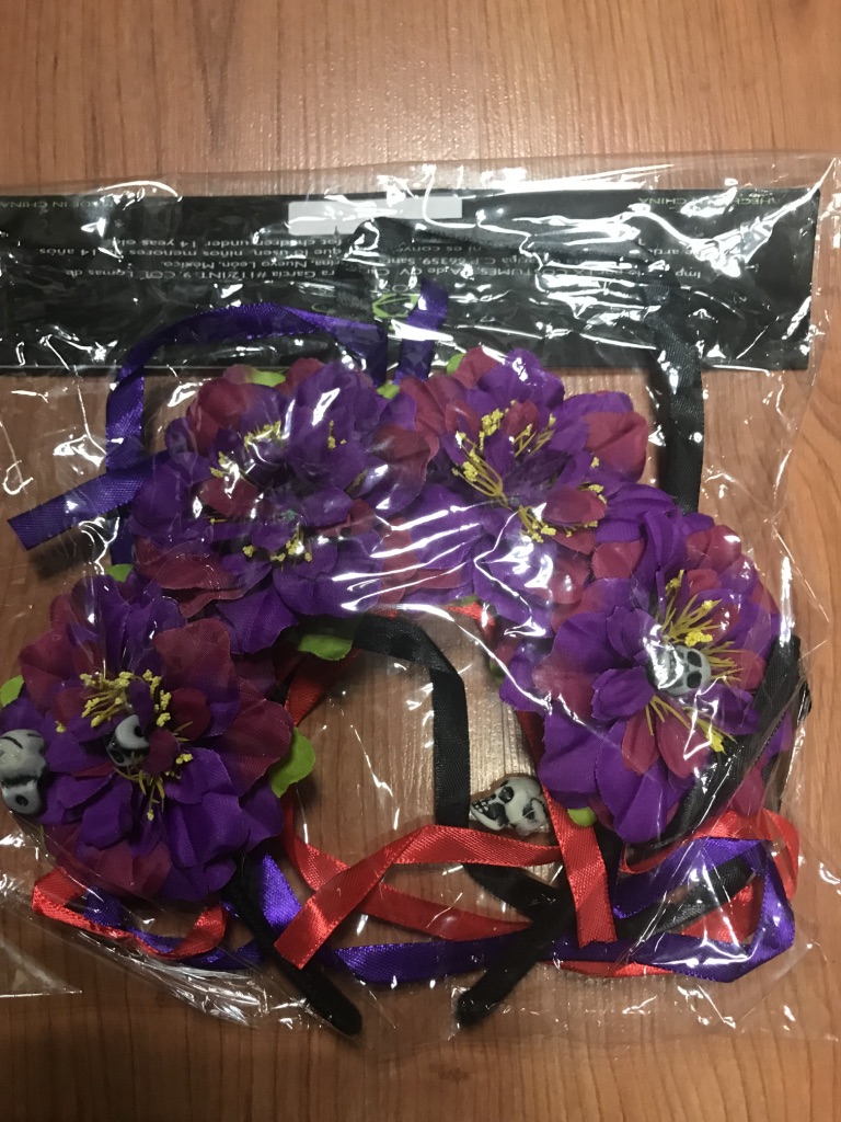 [1445-16] DIADEMA CATRINA MORADA