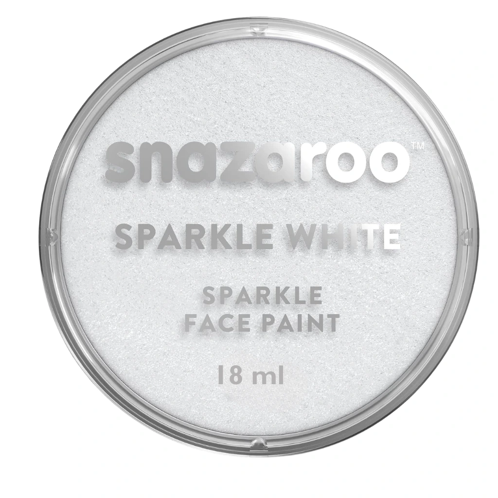 FACE PAINT 18ML CLASSIC SPARKLE WHITE
