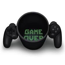 GAME OVER CERAMIC MUG