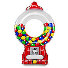 GIANT GUMBALL MACHINE POOL FLOAT