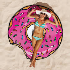 GIANT SIZED BEACH BLANKET DONUT