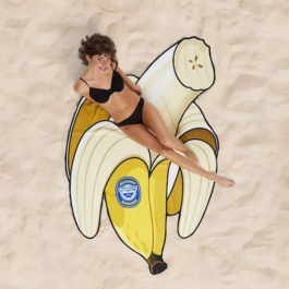 [BMBT-0010] GIGANTIC BANANA BEACH BLANKET