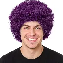 GM PELUCA AFRO C/MORADO