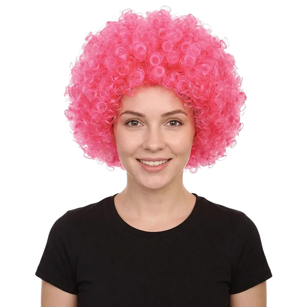 [GM74375] GM PELUCA AFRO C/ROSA