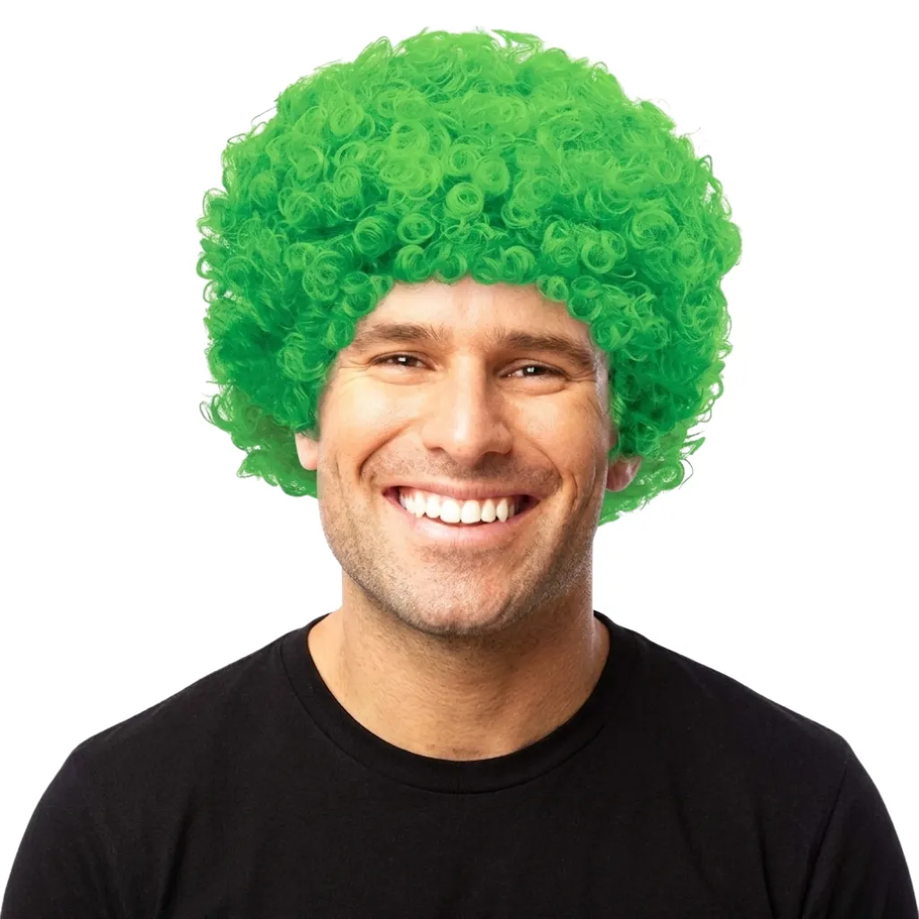 [GM74378] GM PELUCA AFRO C/VERDE