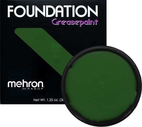 [12823] FOUNDATION GREASEPAINT GREEN 125 Oz