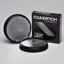 [12830] FOUNDATION GREASEPAINT SILVER 1.25 oz