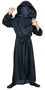 [11108-M] MESH FACE ROBE (8-10)