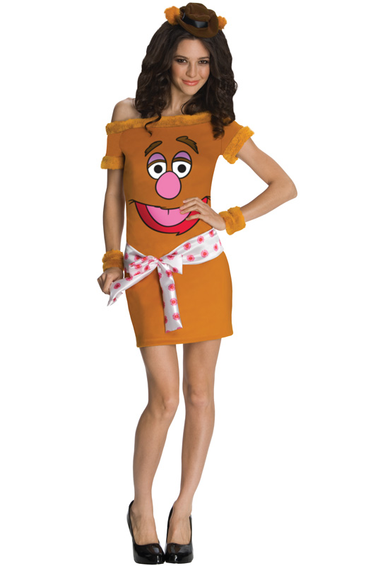 [880481-L] MUPPETS FOZZIE DRESS ADLT (L)