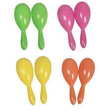 [61210-N] NEON MARACAS