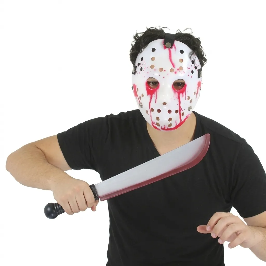 [86097] KIT MASK JASSON CON CUCHILLO ECO ONLINE