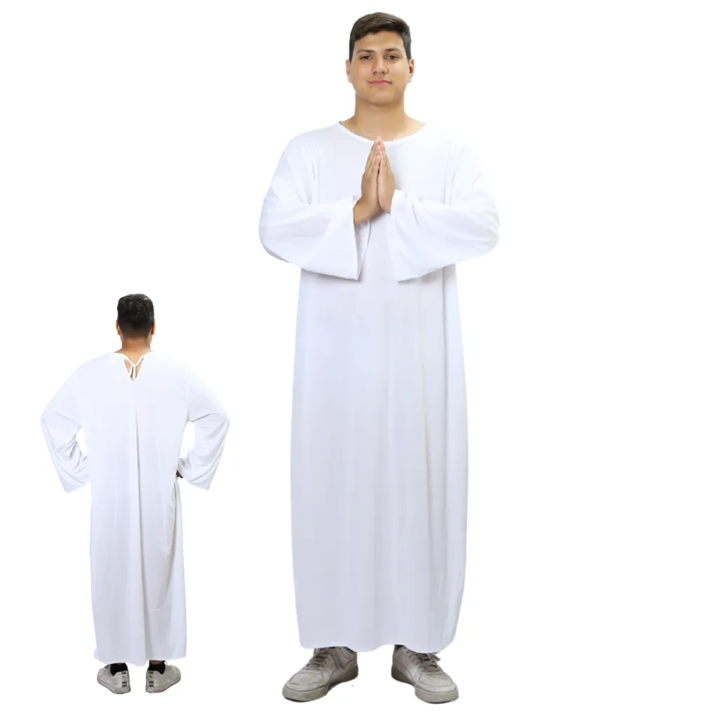 [FX85661] BASIC ROBE WHITE ADLT -1 (XL)