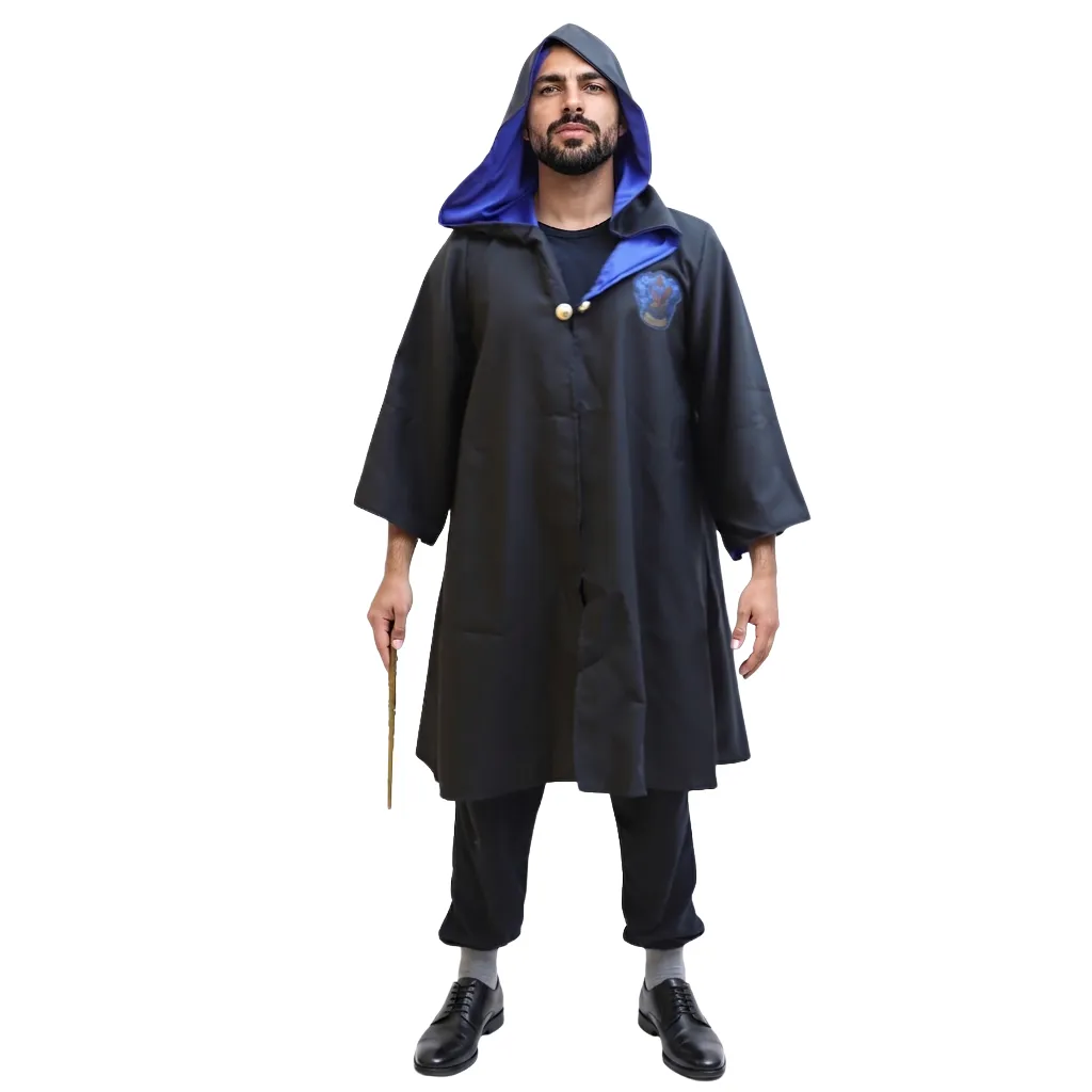 BLUE WIZARD CAPE ADLT