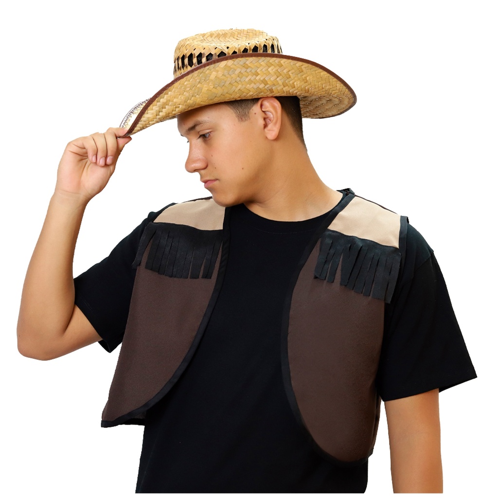 CHALECO VAQUERO C/SOMBR INF