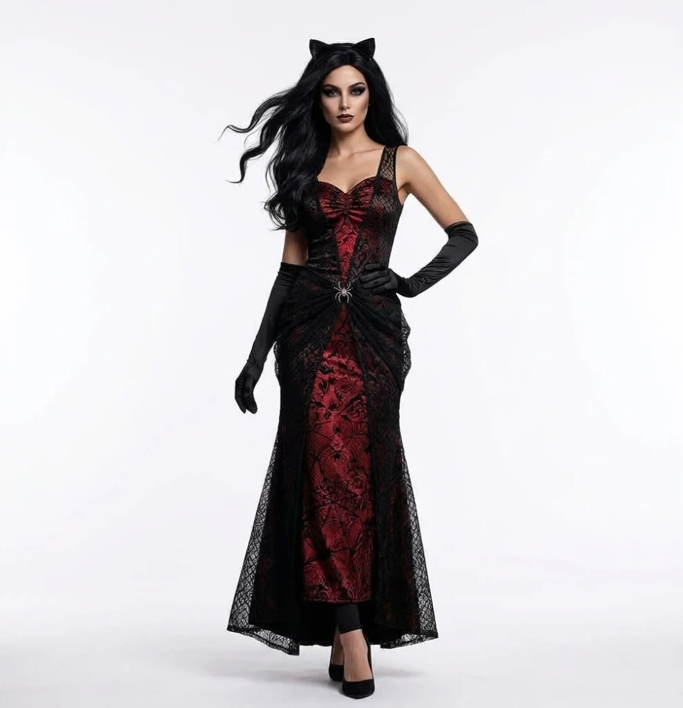 [FX82586] FELINA NEGRA ADLT (M-L)